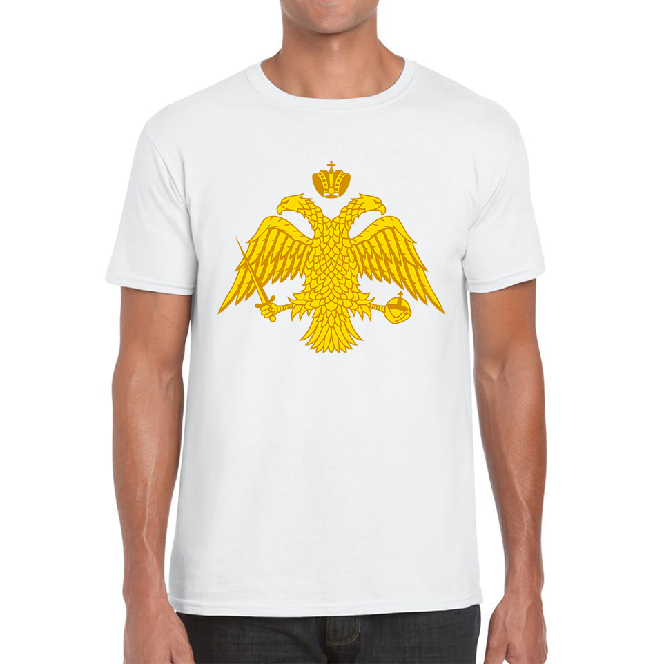 Byzantium Double Headed Eagle Symbol T Shirt