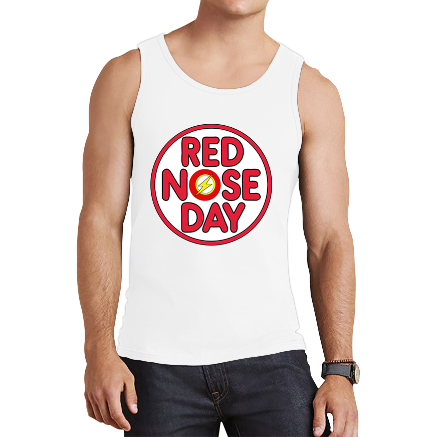 Flash Wally West Red Nose Day Tank Top