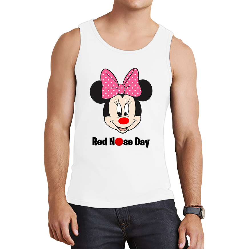 Minnie Mouse Red Nose Day Tank Top