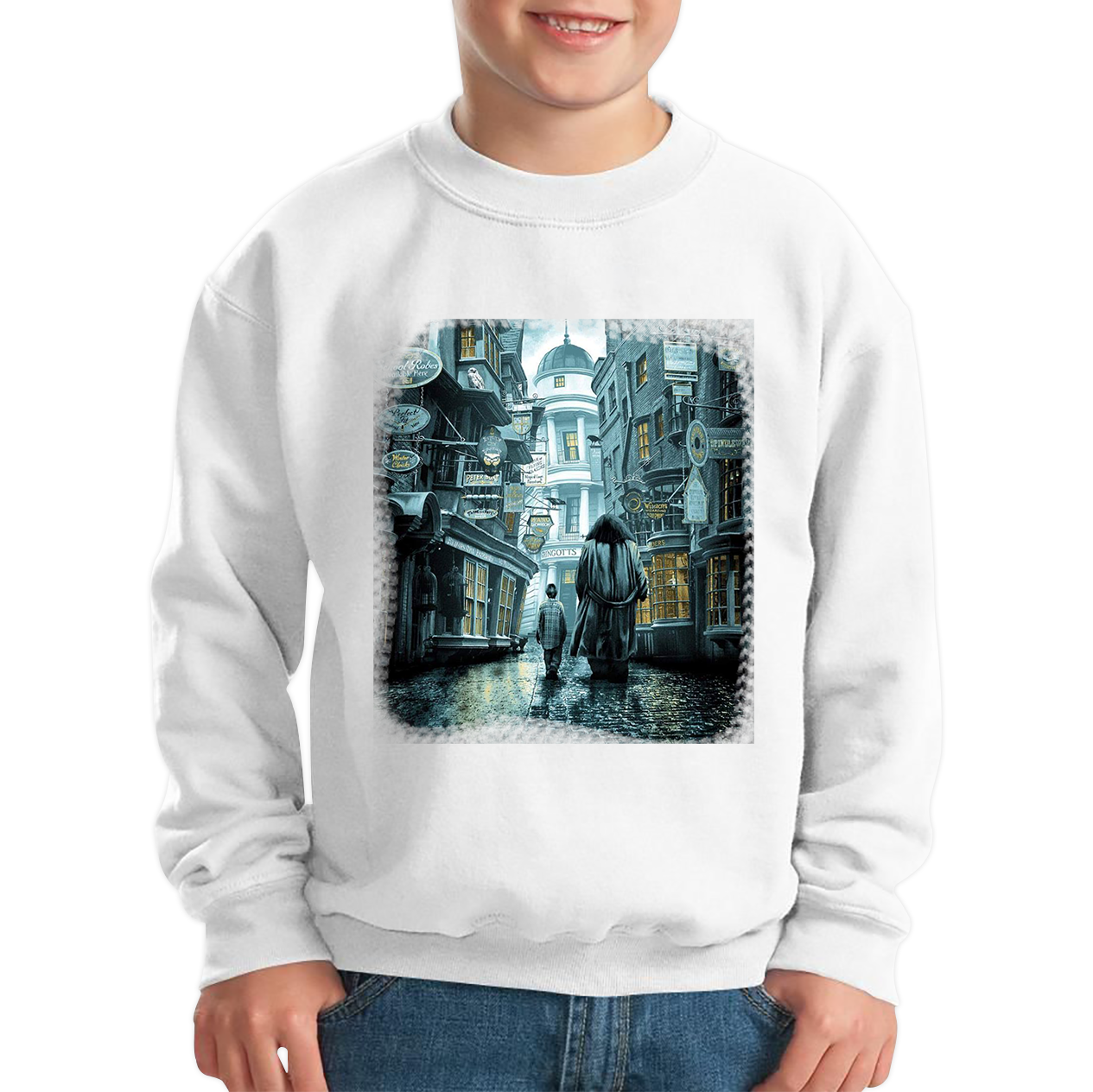 Ape Meets Girl Harry Potter And The Sorcerers Stone Poster Sweatshirt