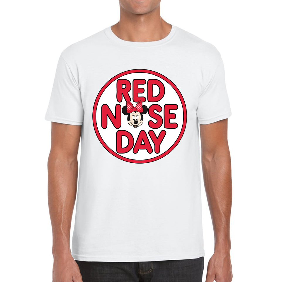 Comic Relief Red Nose Day Minnie Mouse T Shirt