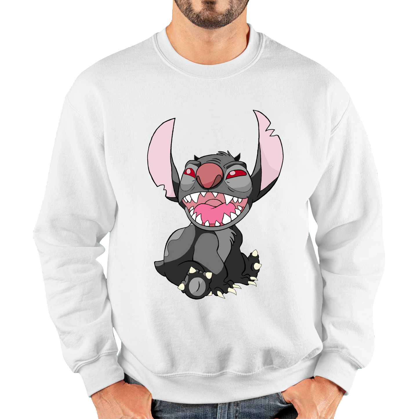 Disney Devil Stitch Funny Ohana Sweatshirt