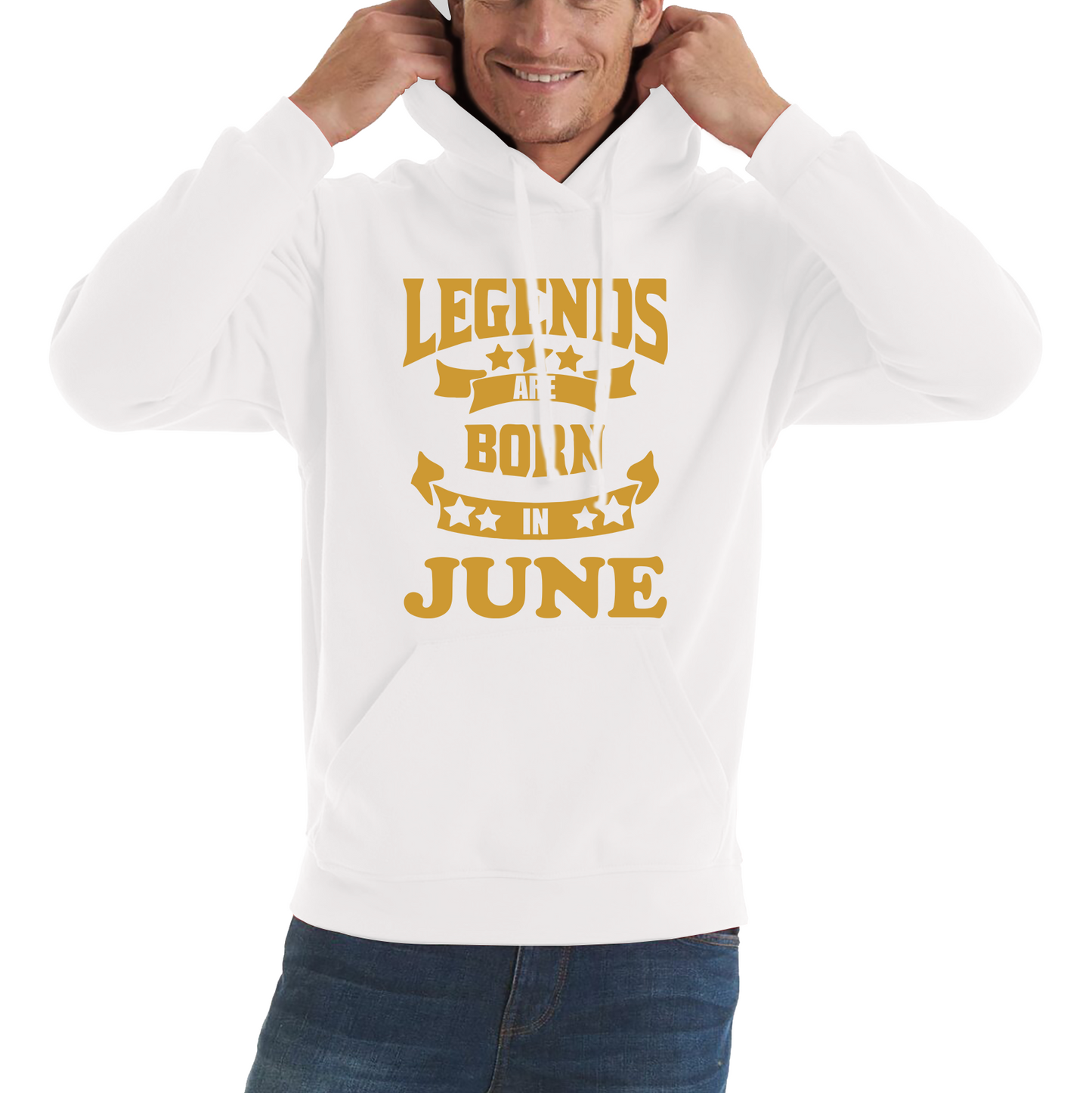 Legends Are Born In June Birthday Hoodie