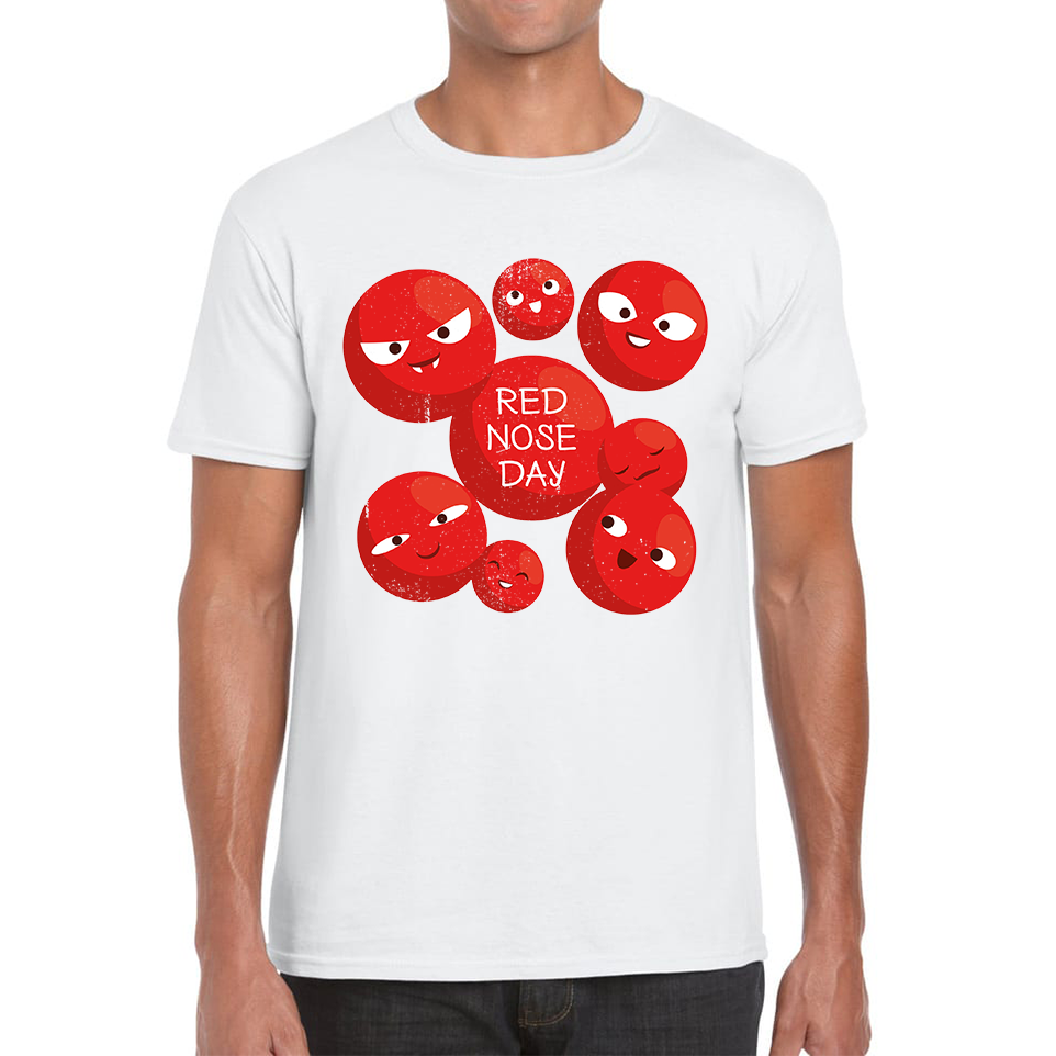Red Nose Day Funny Noses T Shirt