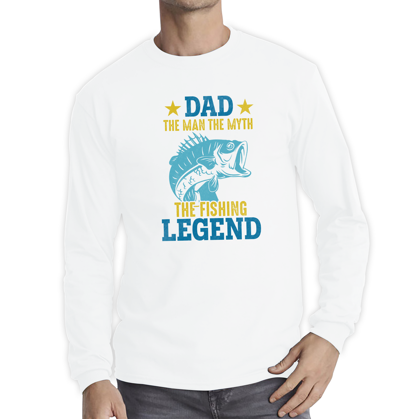 Dad The Man The Myth The Fishing Legend T Shirt