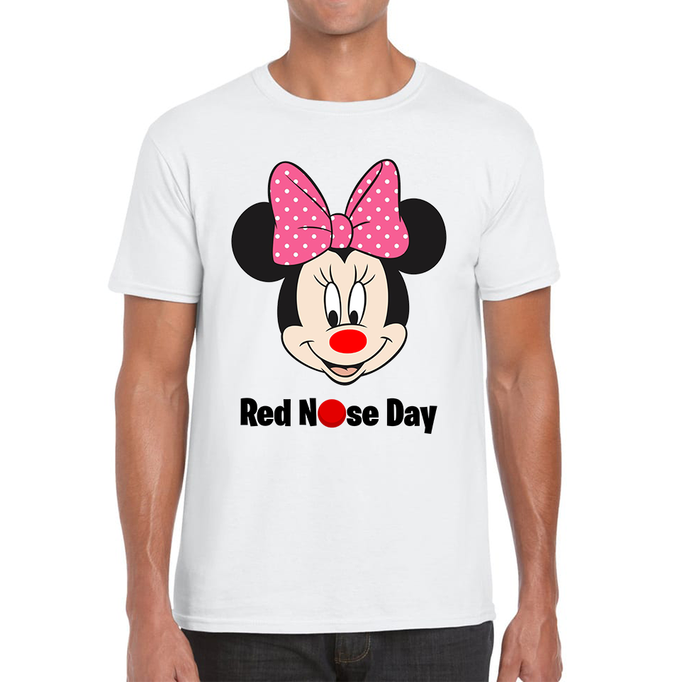 Minnie Mouse Red Nose Day T Shirt