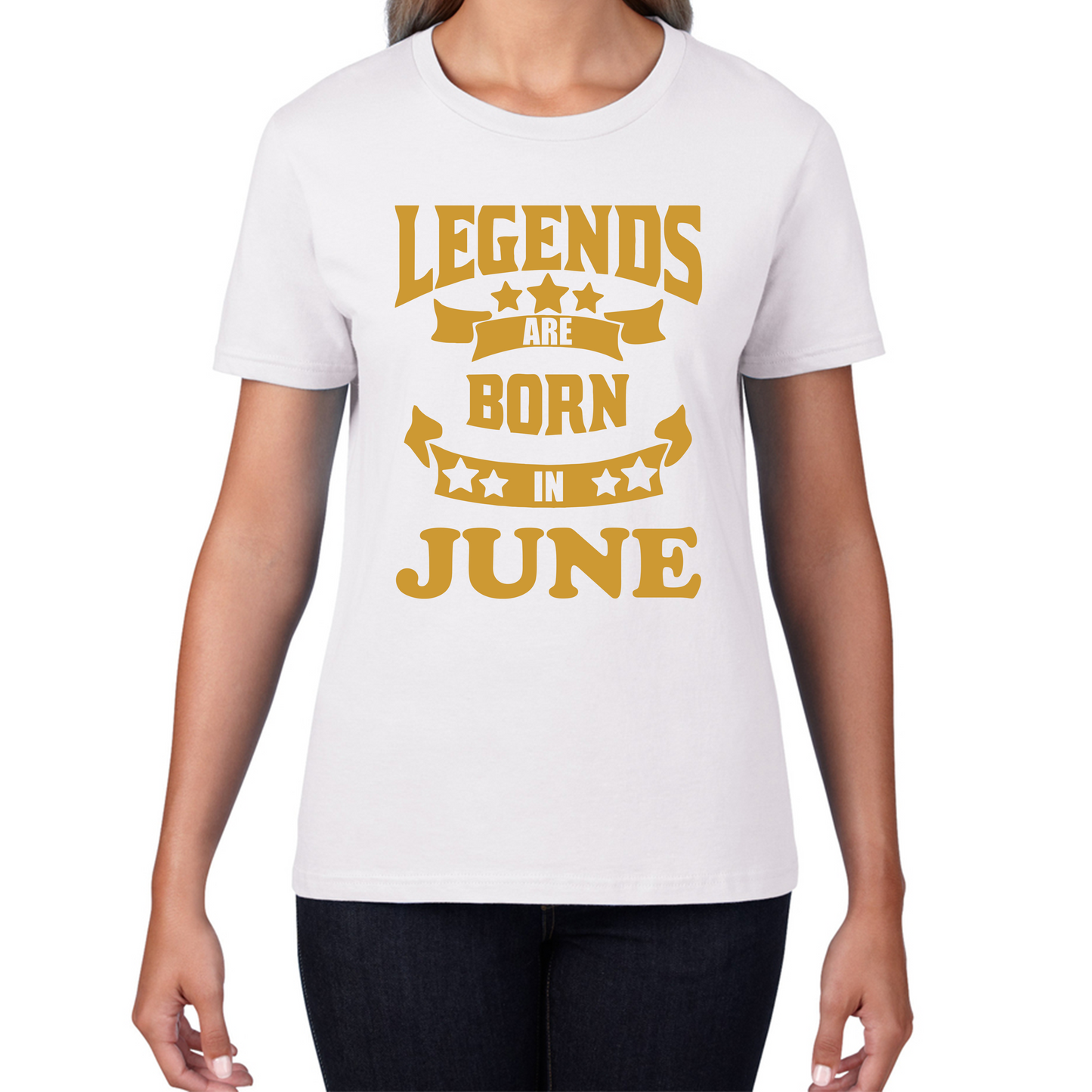 Legends Are Born In June Birthday T Shirt