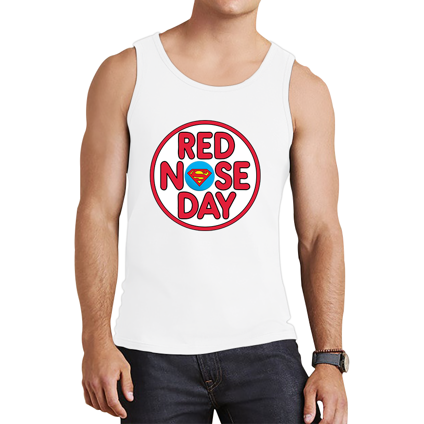 Superman Red Nose Day Tank Top