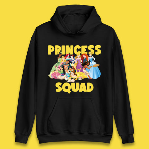 Disney Princess Squad Disney Snow White Cinderella Jasmine Disney Princess Group Disney Trip Disney World Unisex Hoodie