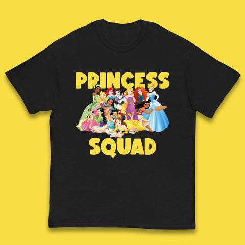 Disney Princess Squad Disney Snow White Cinderella Jasmine Disney Princess Group Disney Trip Disney World Kids T Shirt