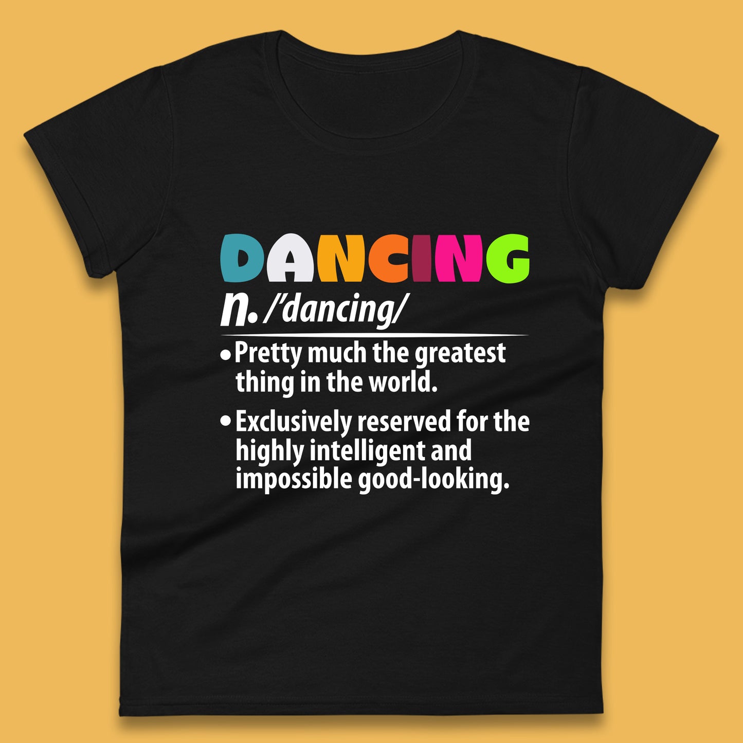 Dancing Noun Definition Funny Dancer Dance Dictionary Dancing Instructor Partner Ballroom Salsa Womens Tee Top