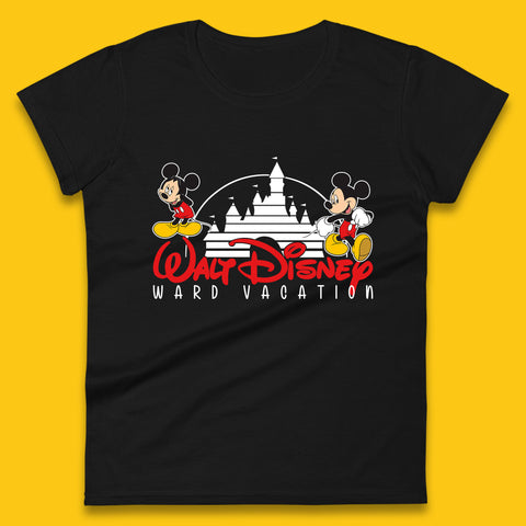 Walt Disney Ward Vacations Disney Castle Magic Kingdom Disney World Trip Womens Tee Top