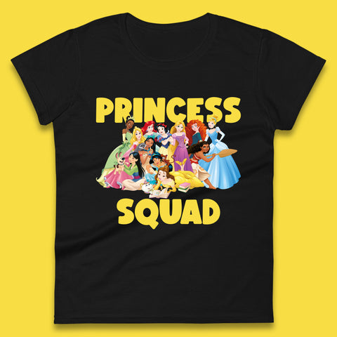Disney Princess Squad Disney Snow White Cinderella Jasmine Disney Princess Group Disney Trip Disney World Womens Tee Top