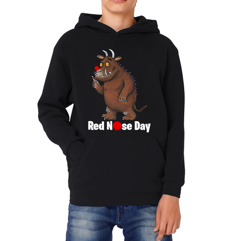The Gruffalo Red Nose Day Kids Hoodie. 50% Goes To Charity