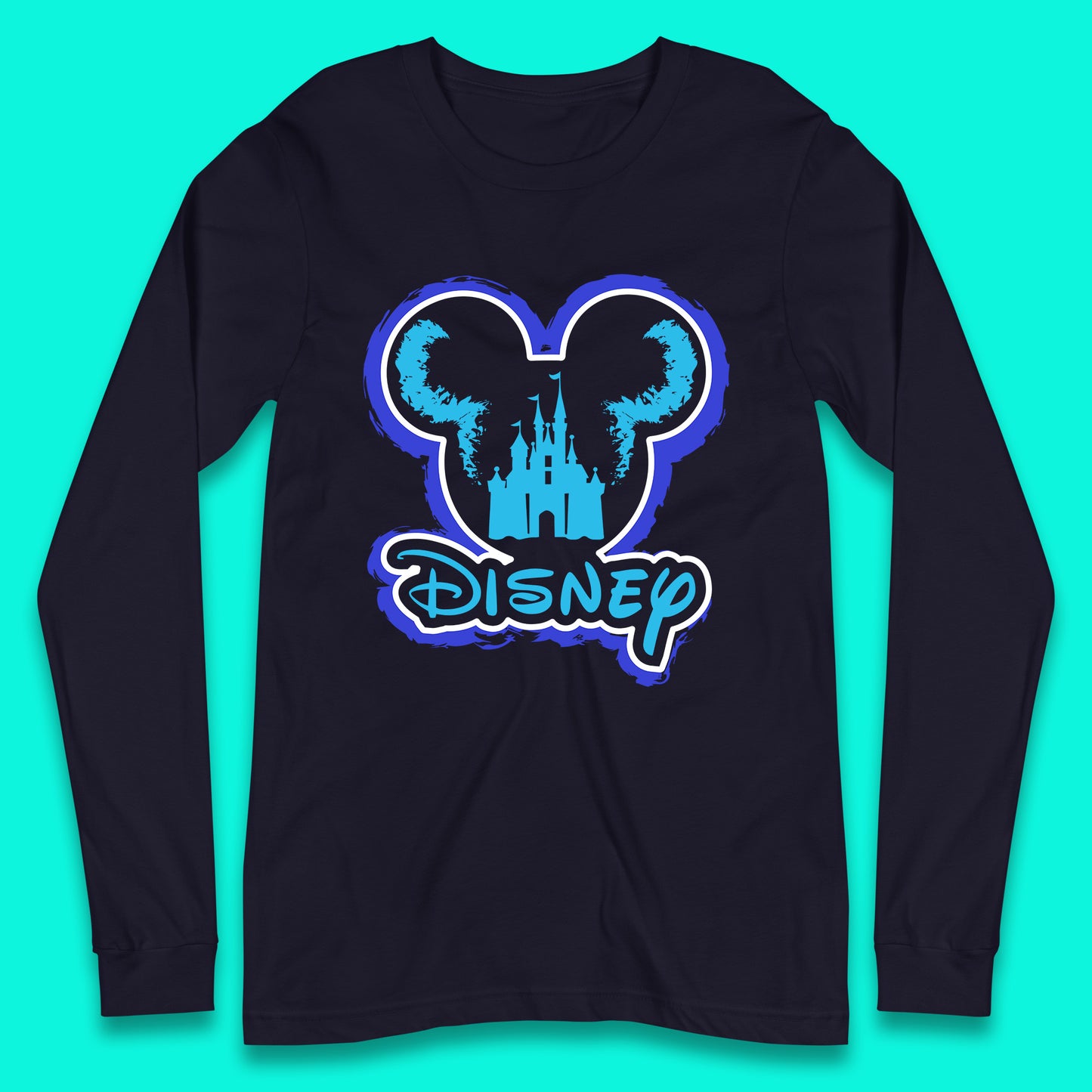 Disney Mickey Mouse Minnie Mouse Disney Castle Magical Kingdom Disney World Trip Long Sleeve T Shirt