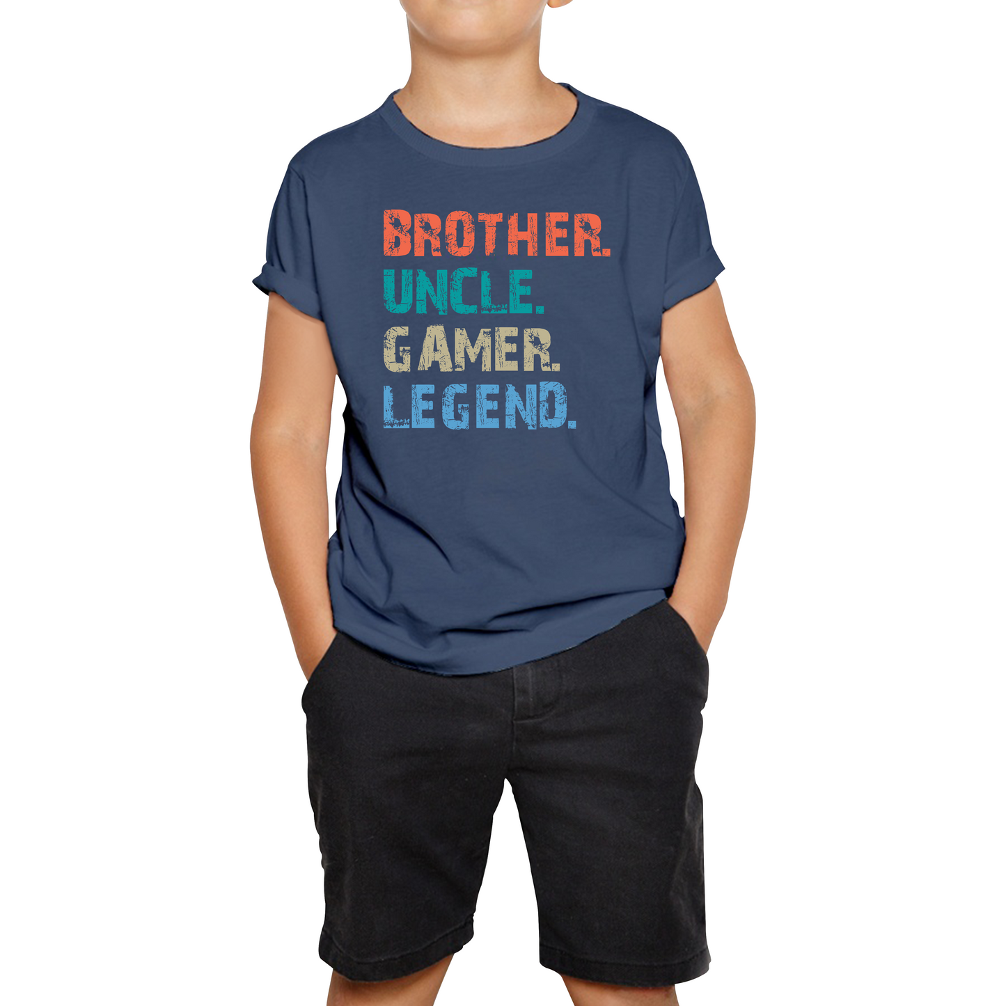Brother Uncle Gamer Legend Funny T Shirt