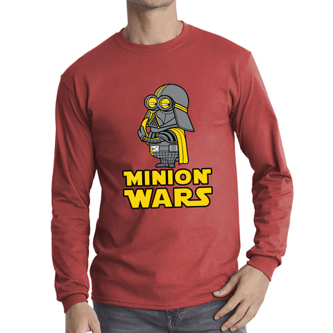 Minion Wars Trooper Cosplay Star Wars Minion Parody The Minions Become Superheroes Disney Star Wars 46th Anniversary Long Sleeve T Shirt