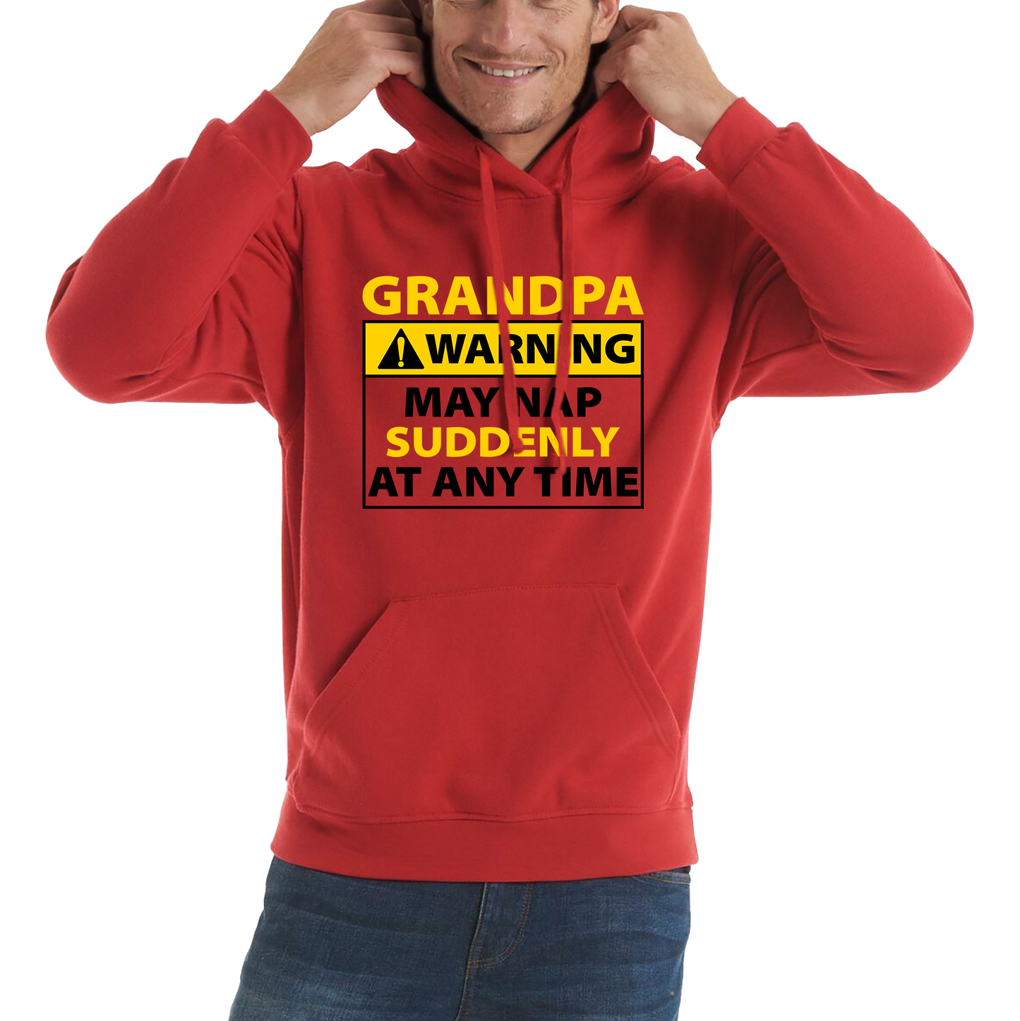 Grandpa Warning May Nap Suddenly At Any Time Hoodie