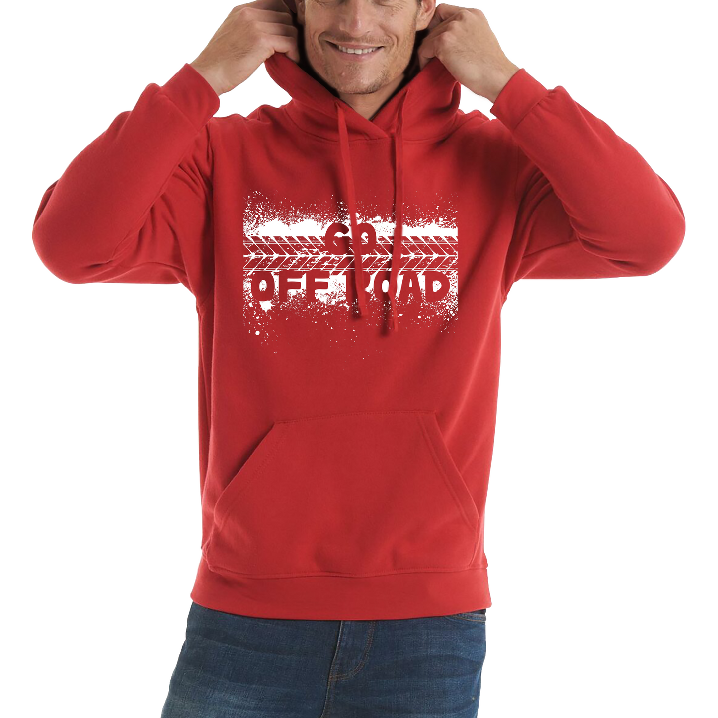 Go Off Road 4x4 Off-Road Adventure Lovers Monster Truck Off-Road Vehicle Unisex Hoodie
