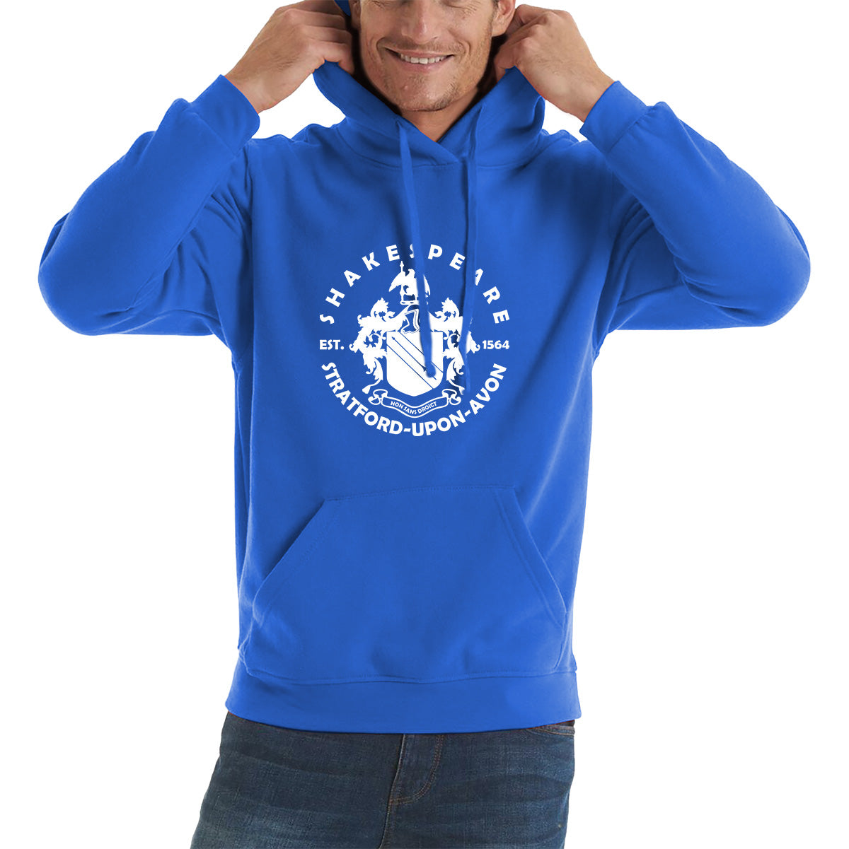 William Shakespeare's Birthplace, Stratford-Upon-Avon, Warwickshire, England, UK National Shakespeare Day Unisex Hoodie