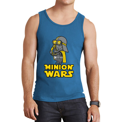 Minion Wars Trooper Cosplay Star Wars Minion Parody The Minions Become Superheroes Disney Star Wars 46th Anniversary Tank Top