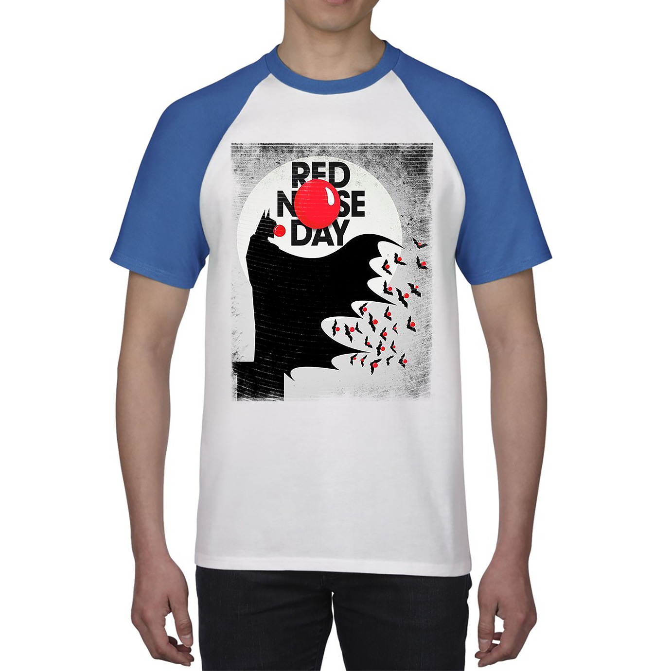 Batman Baseball Jersey for Red Nose Day