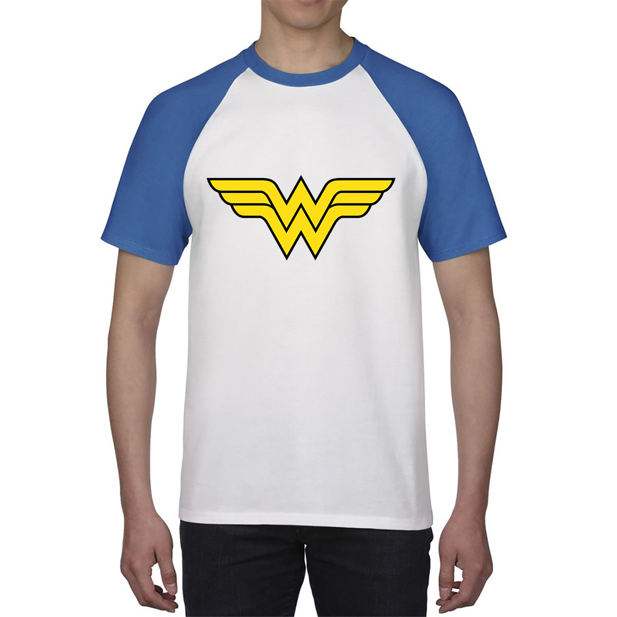 Wonder Woman Logo Superhero Wonder Girl Super Woman Comic Book Character Baseball T Shirt