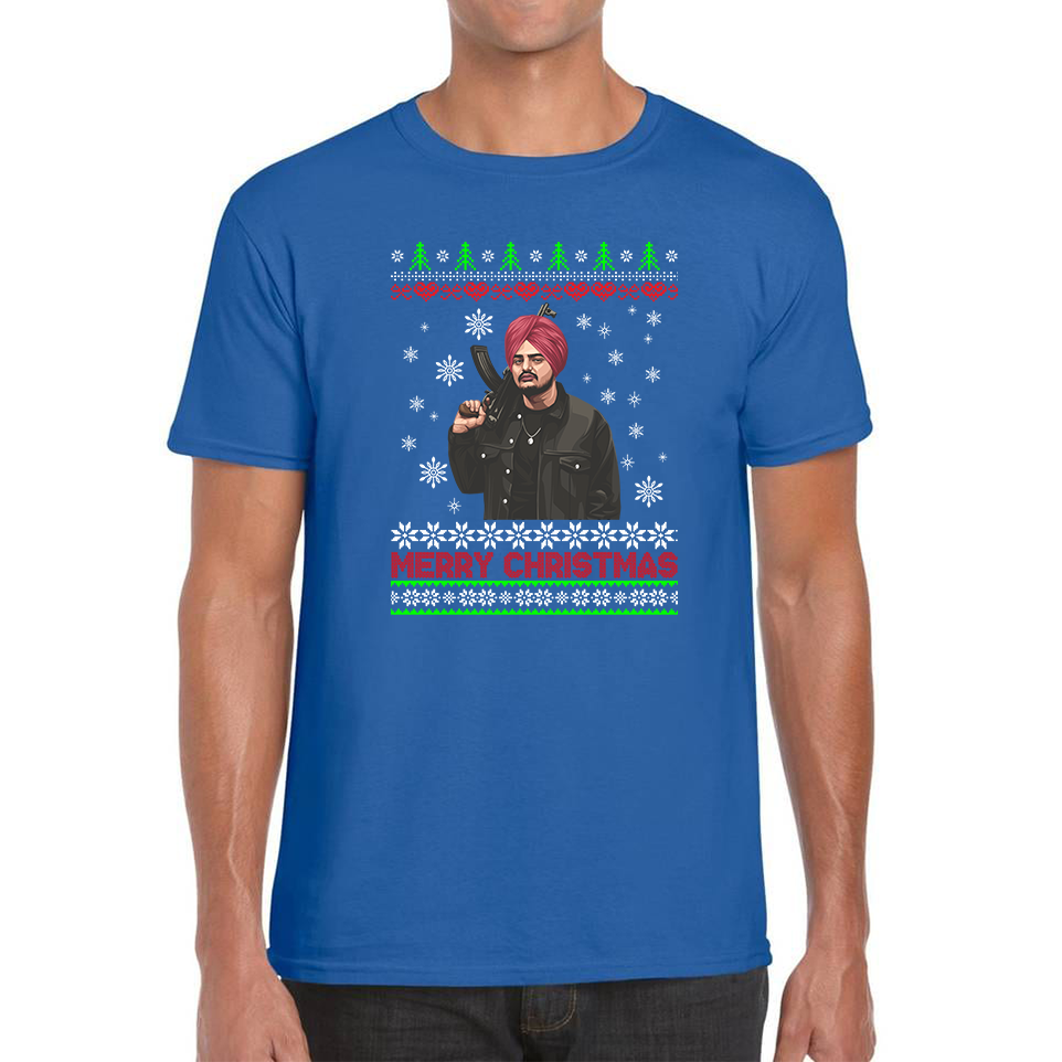 sidhu moose wala christmas t shirt