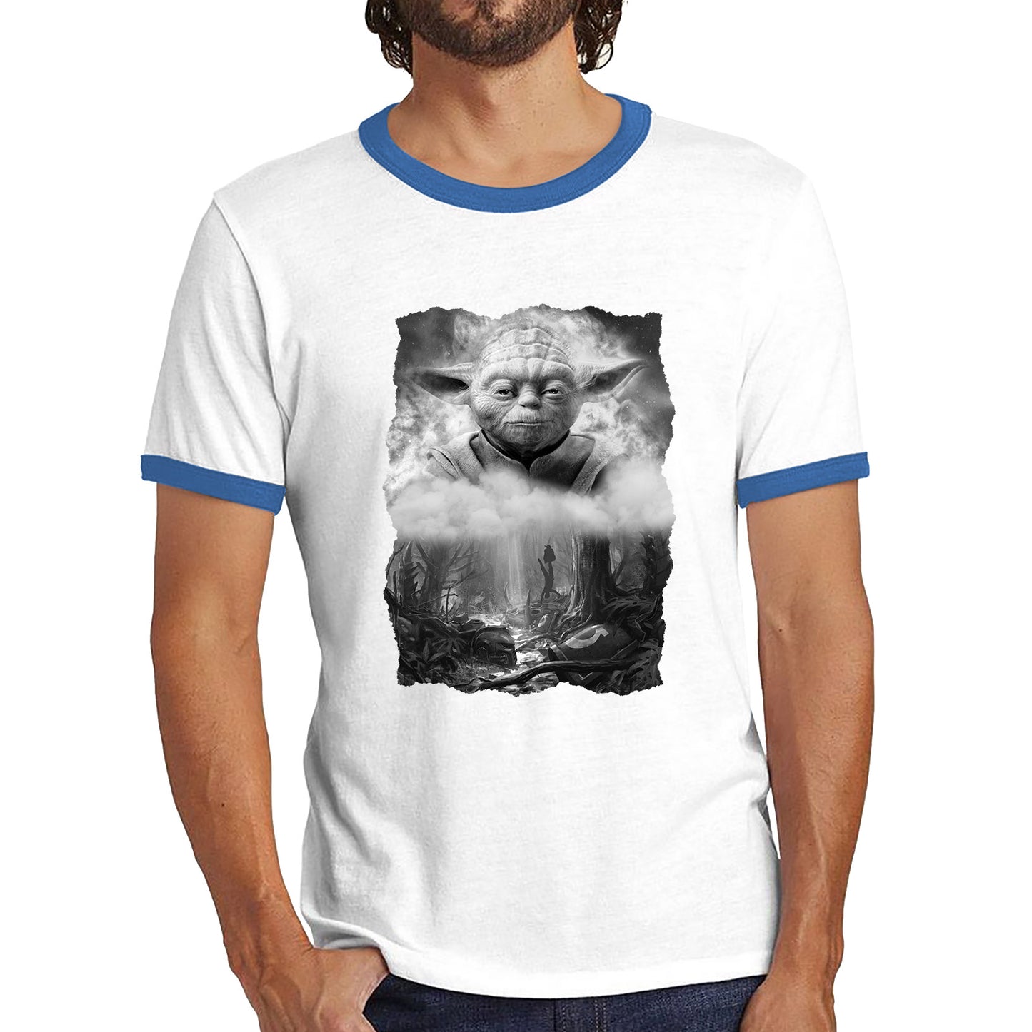 Anger Fear Aggression The Dark Side Are They Vintage Poster Graphic Movie Series Ringer T Shirt