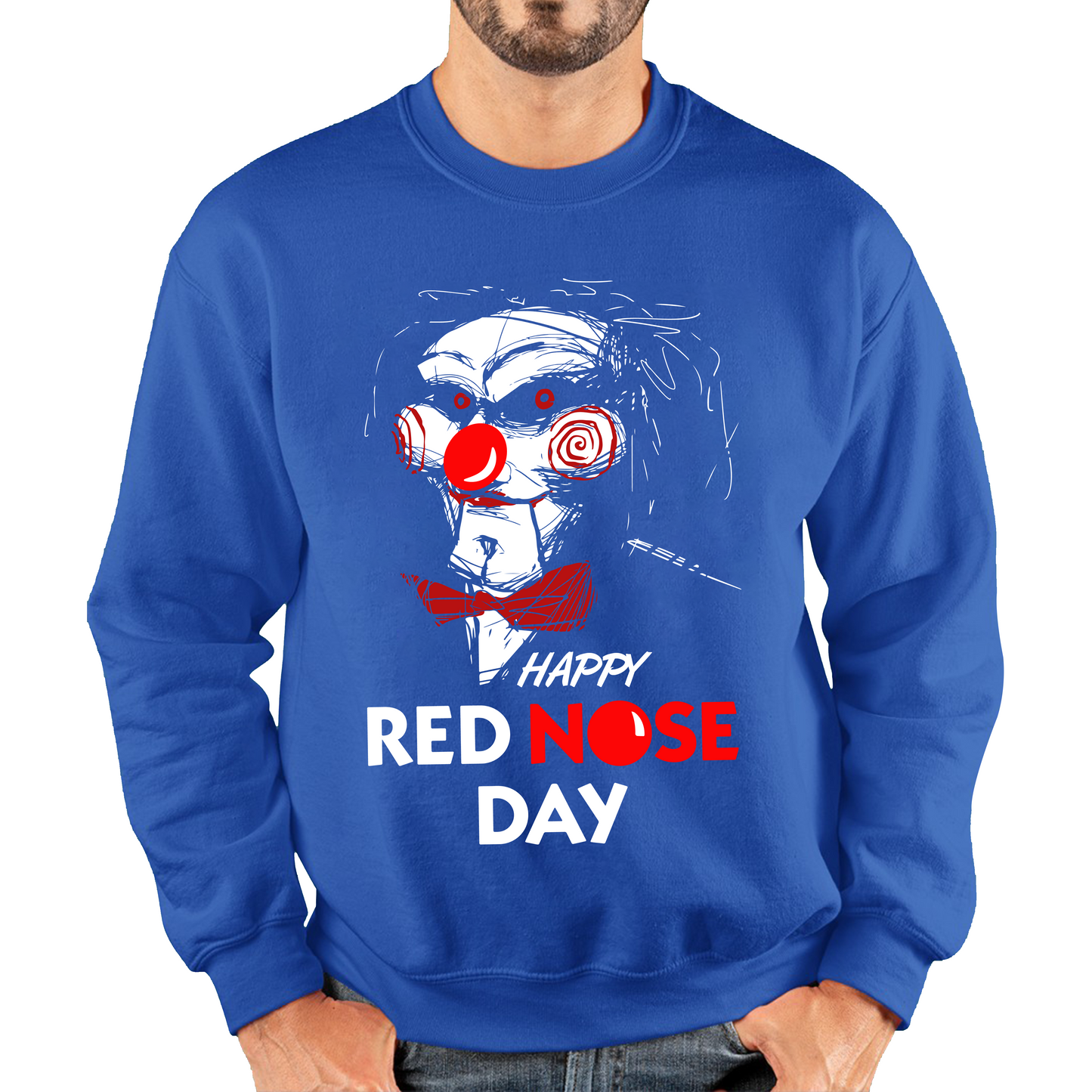 Jigsaw Happy Red Nose Day Sweatshirt