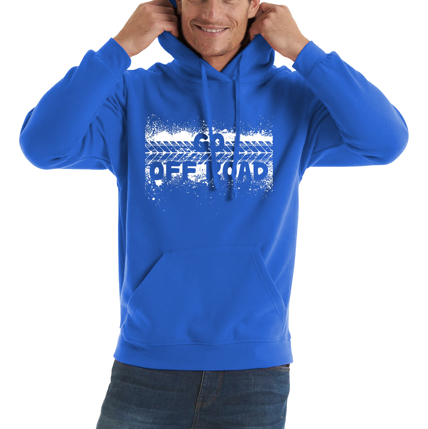 Go Off Road 4x4 Off-Road Adventure Lovers Monster Truck Off-Road Vehicle Unisex Hoodie