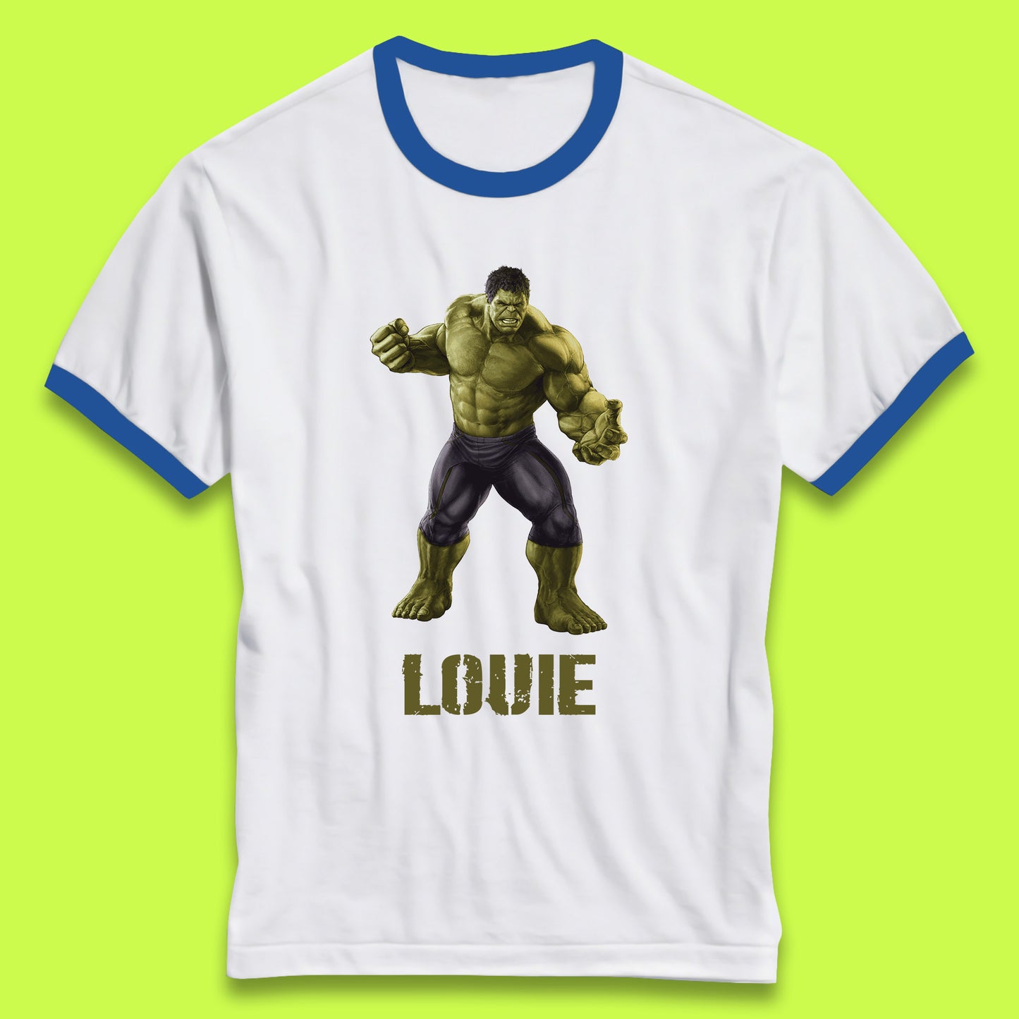 Hulk Ringer T Shirt UK