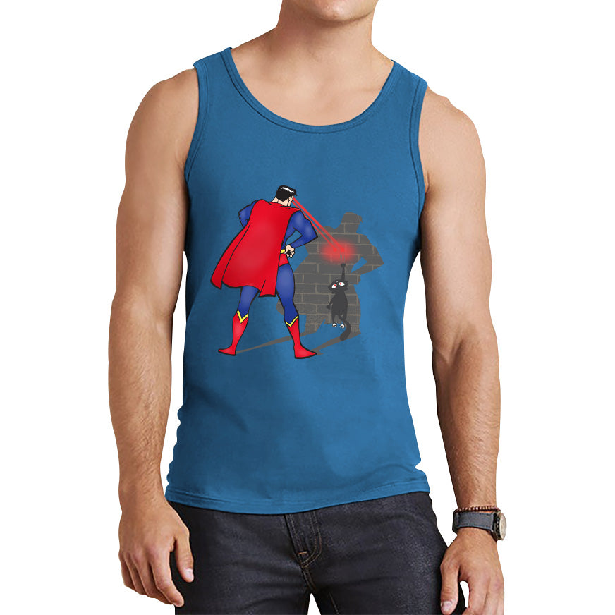 Bigman With Cat Funny Spider Cat Comics Black Cat Spider Movie Tank Top