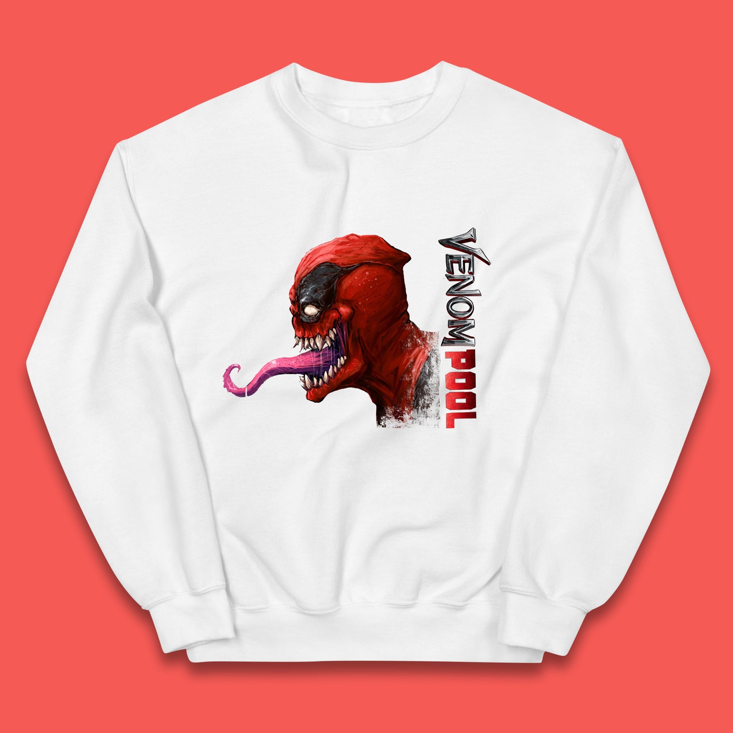 Venompool Marvel Contest Of Champion Venom-Pool Marvel Comics Superhero Deadpool Marvel Universe Character Kids Jumper