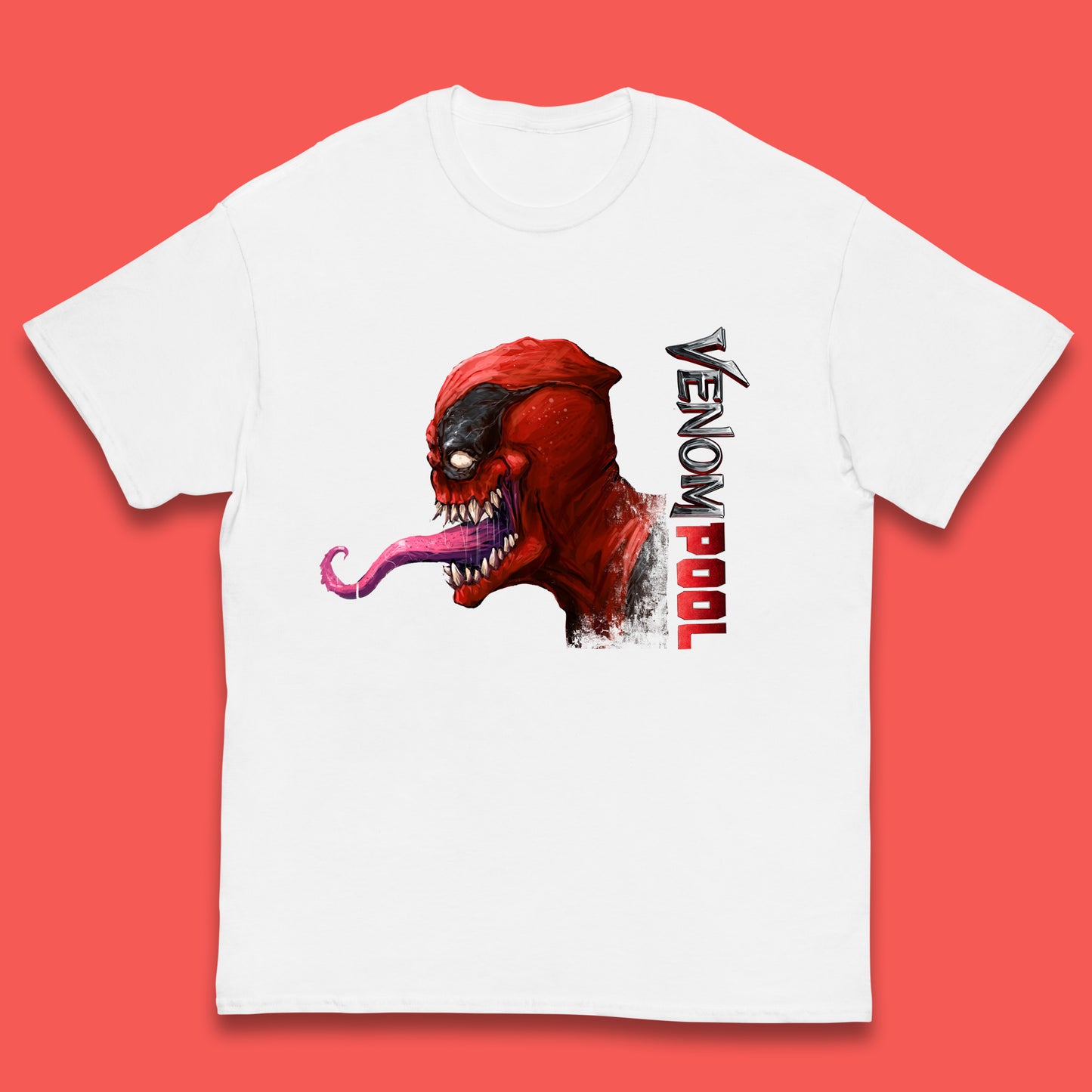 Venompool Marvel Contest Of Champion Venom-Pool Marvel Comics Superhero Deadpool Marvel Universe Character Kids T Shirt