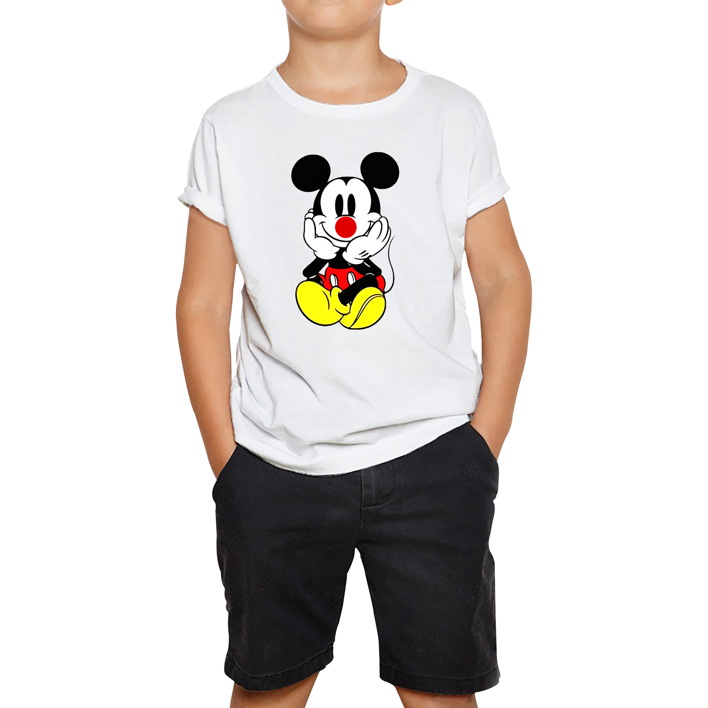 Mickey Mouse Red Nose Day T Shirt
