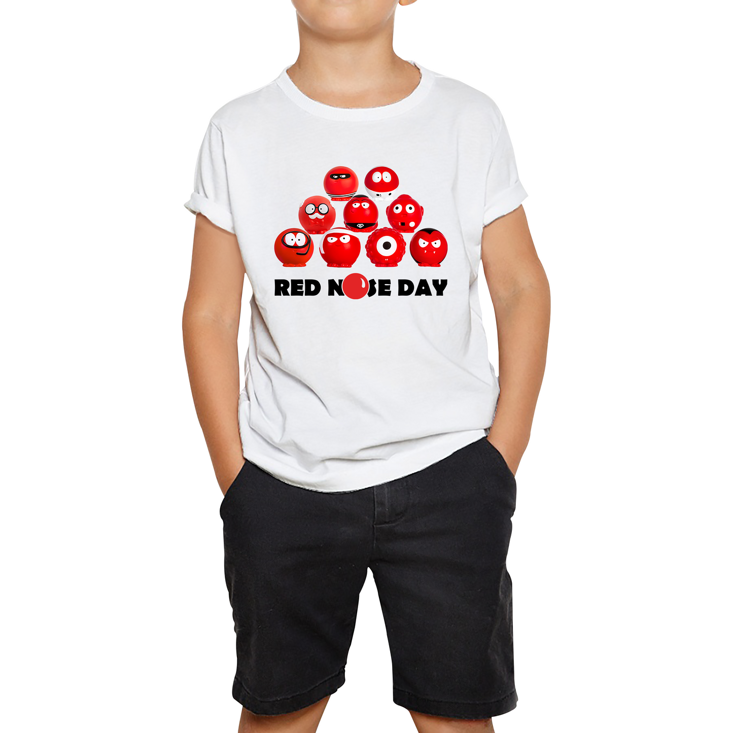 Red Nose Day Comic Relief Noses T Shirt