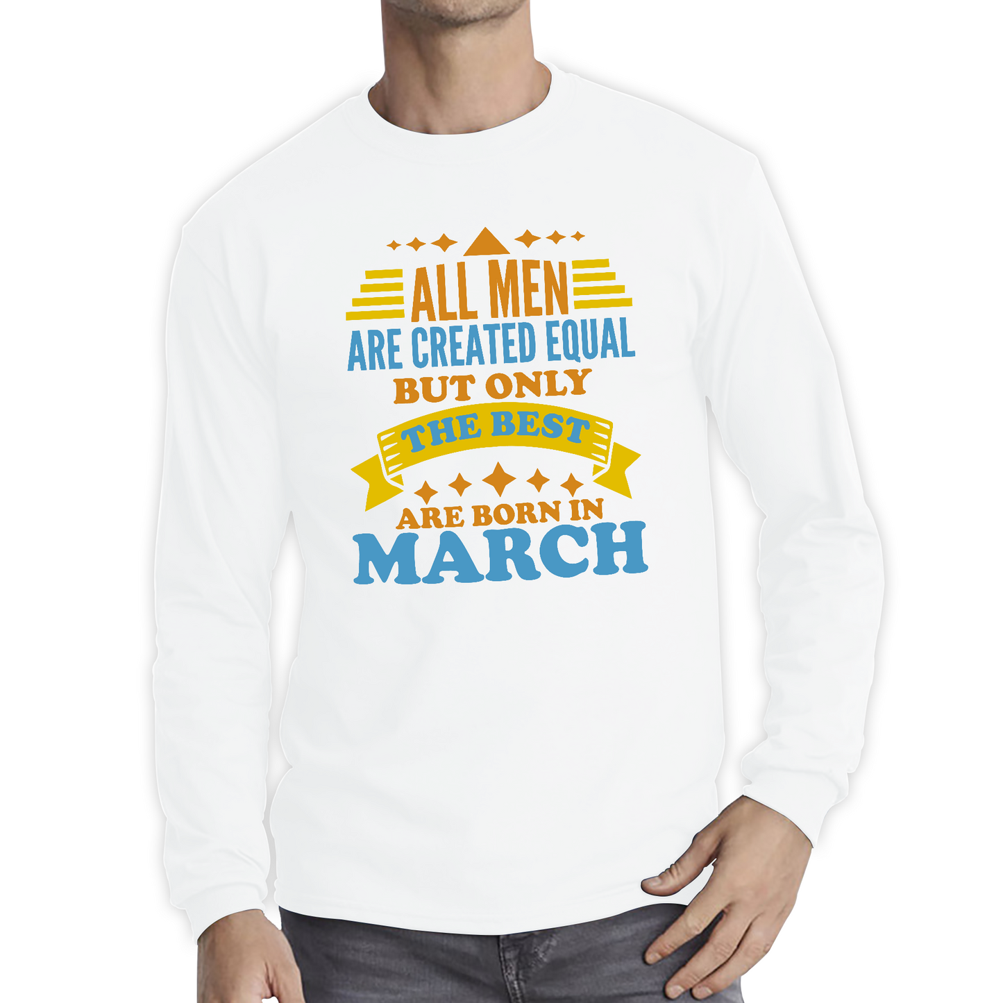 Born In March Birthday T Shirt