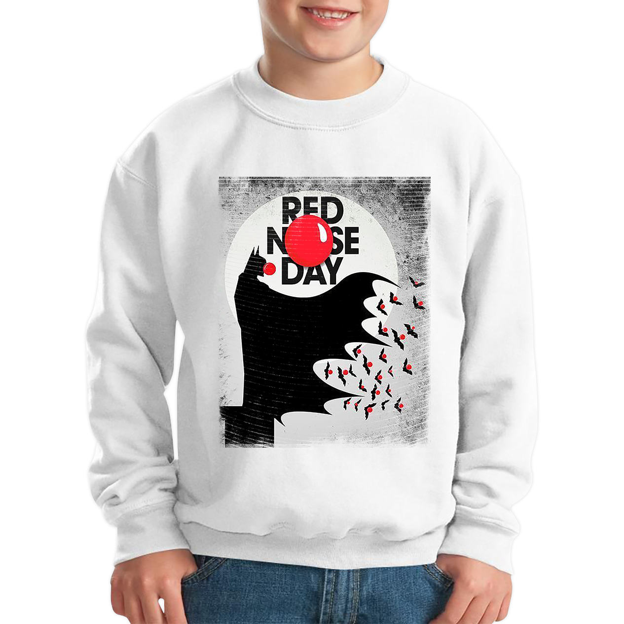 Batman Red Nose Day Sweatshirt