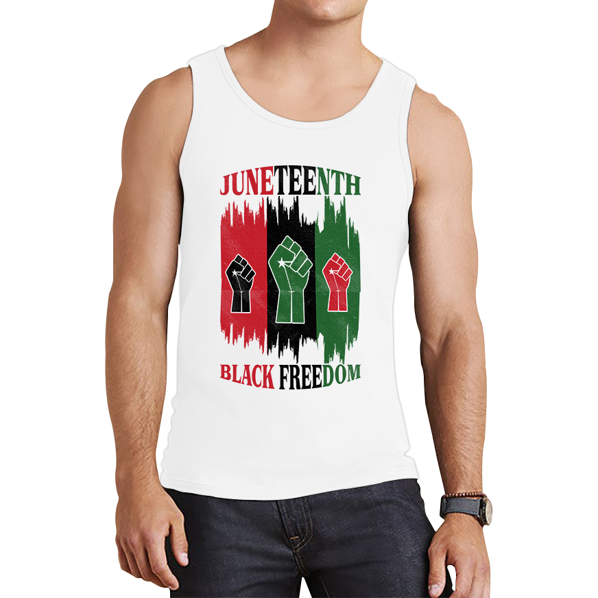 Juneteenth Black Freedom Tank Top