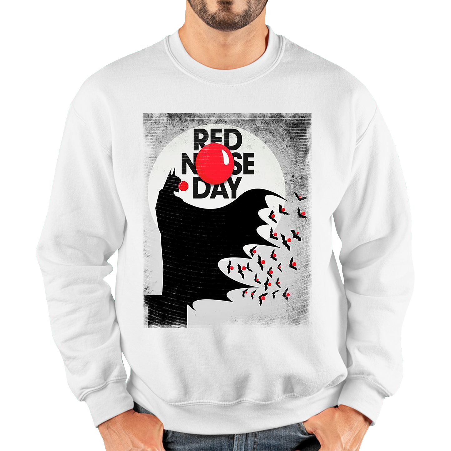 Batman Red Nose Day Sweatshirt