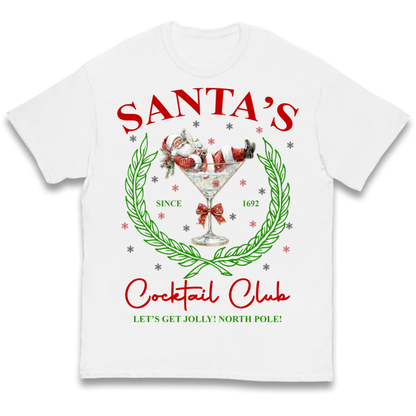 Cocktail Lover Christmas Kids T-Shirt