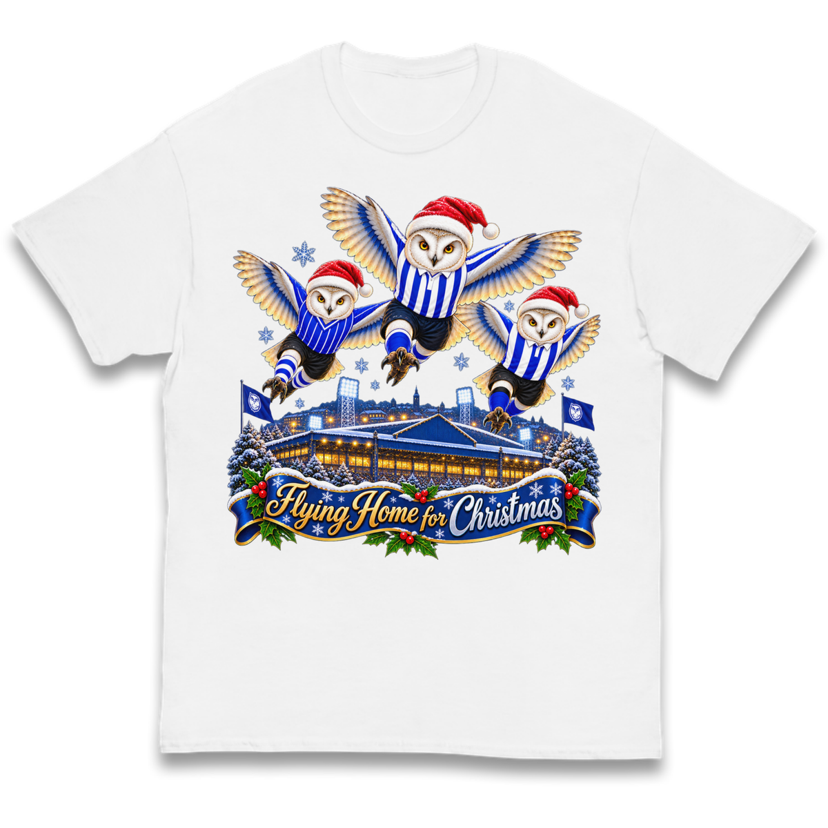 Sheff Wed Christmas Kids T-Shirt