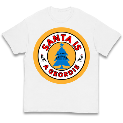 Geordie Santa  Christmas Kids T-Shirt