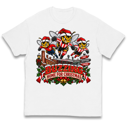 Brentford Football Christmas Kids T-Shirt
