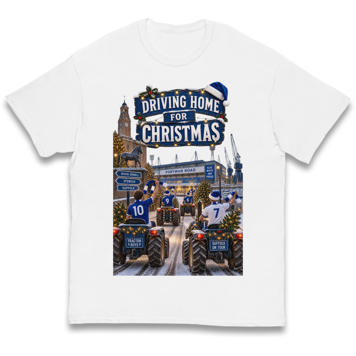 Ipswich Town Christmas Kids T-Shirt