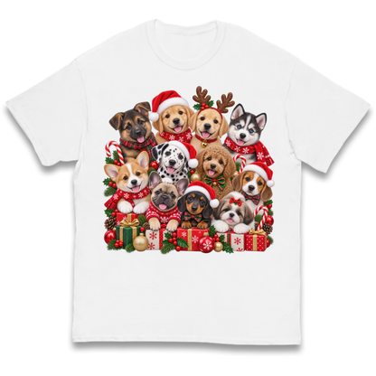 Puppy Christmas Kids T-Shirt