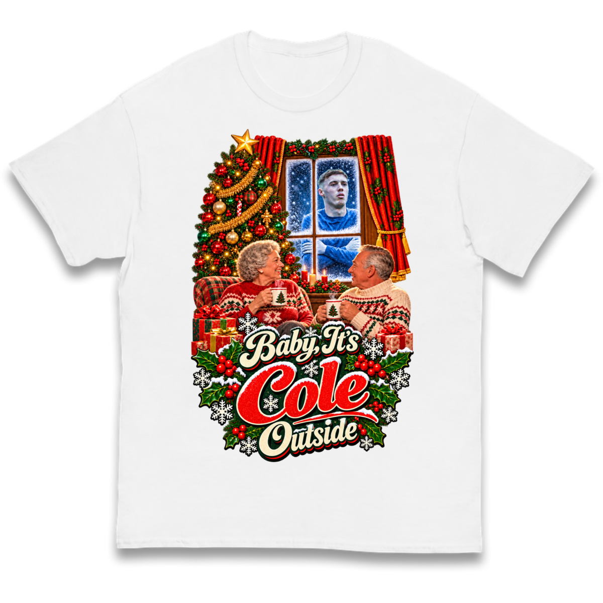 Chelsea Football Christmas Kids T-Shirt