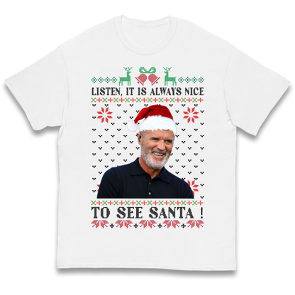 Roy Keane Christmas Kids T-Shirt