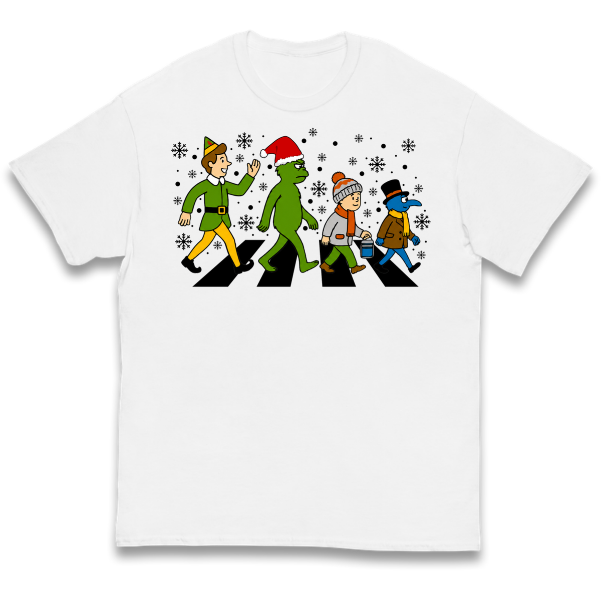 Abbey Road Walk Christmas jumper Kids T-Shirt